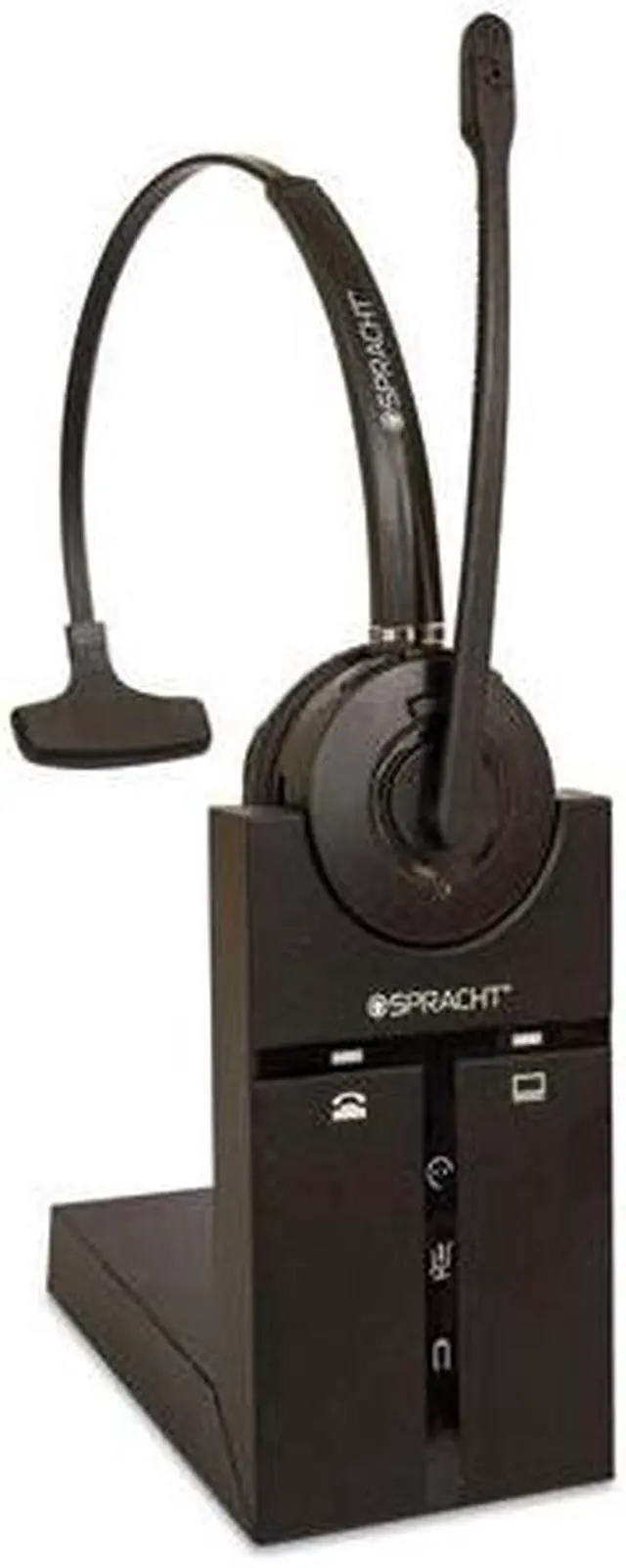Alt view image 16 of 20 - ZuM Maestro DECT 6.0 Wireless Headset for Deskphone.  Comes with Base Station, Noise Canceling Mic, and has up to 350 feet of Wireless Freedom.