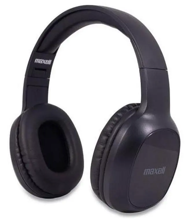 Alt view image 16 of 20 - Maxell Bass 13 Wireless Headphone with Mic, Black 199793