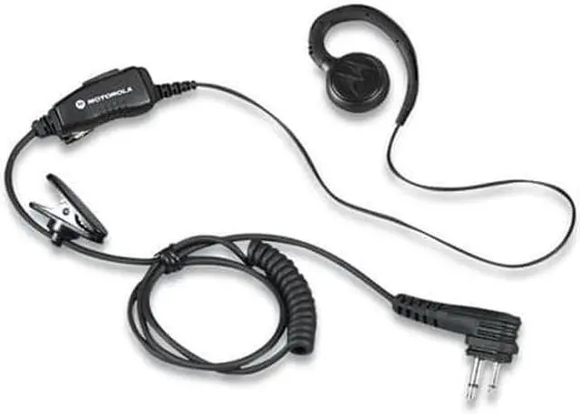 Alt view image 10 of 14 - Motorola HKLN4604 Swivel Earpiece With PTT