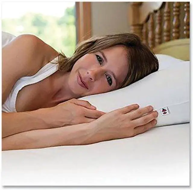 Alt view image 10 of 11 - Core Products Mid-Core Pillow White Gentle Support