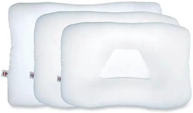 Alt view image 9 of 11 - Core Products Mid-Core Pillow White Gentle Support