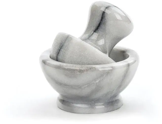 Alt view image 7 of 9 - RSVP White Marble Spice Grinder Set