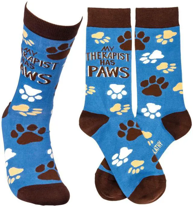 Main image of Therapist Has Paws Socks - 1 Pair