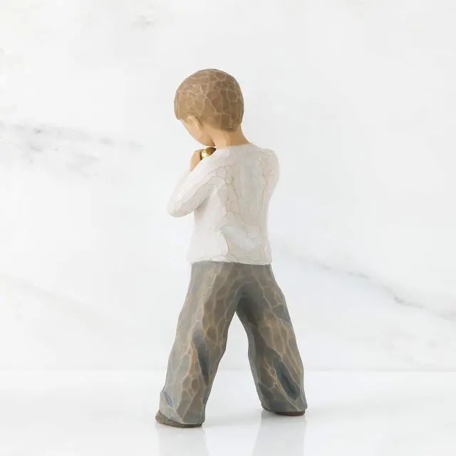 Alt view image 5 of 7 - Willow Tree Heart of Gold, Sculpted Hand-Painted Figure