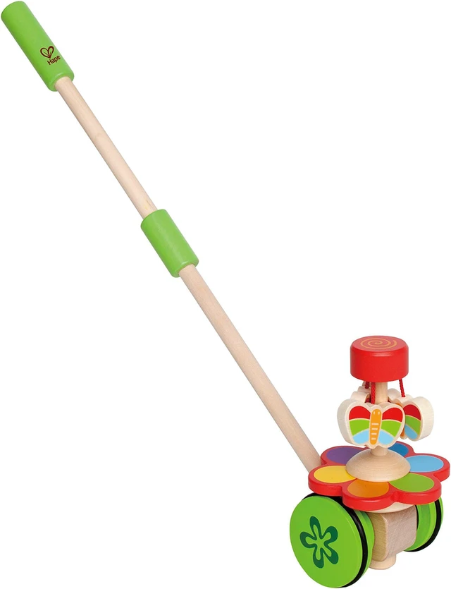 Alt view image 3 of 8 - award winning hape dancing butterflies push and pull