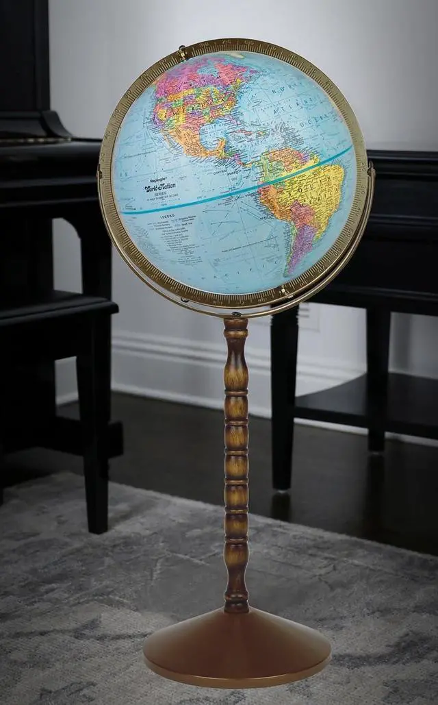 Alt view image 3 of 5 - Replogle Globes Treasury Globe 30803