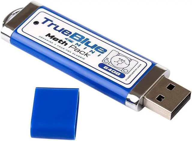 Alt view image 5 of 6 - True Blue Mini Crackhead Pack 32G/64G Fight Pack PS ONE MINI-64GB Meth Pack