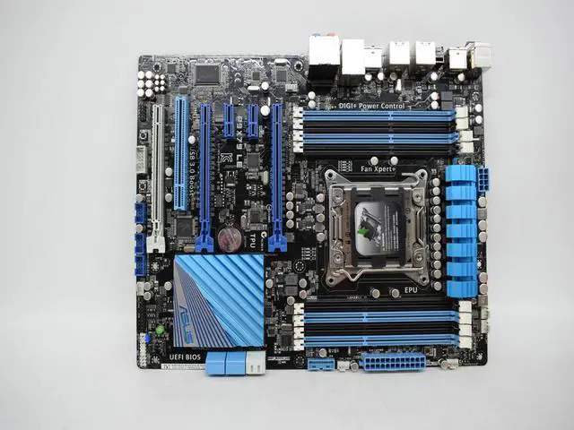 Alt view image 2 of 8 - ASUS P9X79 LE LGA 2011 Intel X79 USB 3.0 ATX Intel Motherboard with USB BIOS