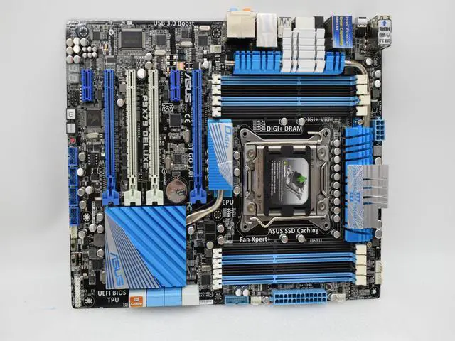Alt view image 6 of 7 - ASUS P9X79 DELUXE LGA 2011 Intel X79 SATA 6Gb/s USB 3.0 ATX Intel Motherboard with UEFI BIOS
