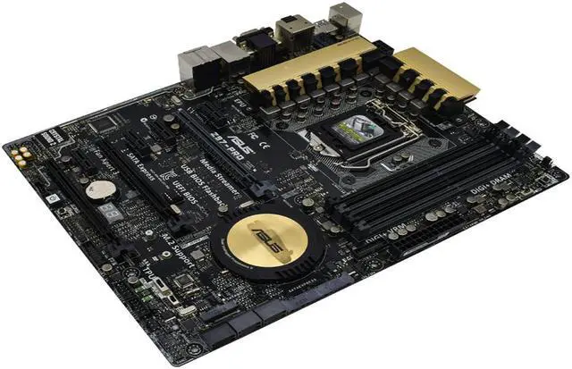 Alt view image 2 of 7 - ASUS Z97-PRO LGA 1150 Intel Z97 HDMI SATA 6Gb/s USB 3.0 ATX Intel Motherboard Certified Refurbished