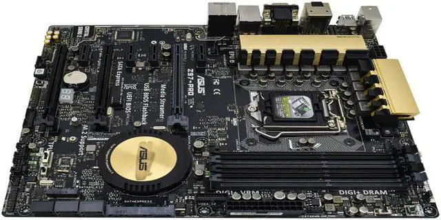 Alt view image 3 of 7 - ASUS Z97-PRO LGA 1150 Intel Z97 HDMI SATA 6Gb/s USB 3.0 ATX Intel Motherboard Certified Refurbished