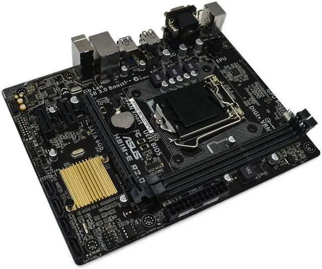 Alt view image 4 of 6 - ASUS H81M-E R2.0 motherboard Socket LGA 1150 DDR3 H81 SATA3 USB3.0 Desktop Motherboard