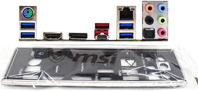 Alt view image 4 of 10 - MSI Z490-S01 LGA 1200 Intel Z490 Gaming PC Motherboard ddr4 128G Core i9 10900K i7 10700K cpus 2×M.2 PCI-E 3.0 HDMI USB 3.2 ATX