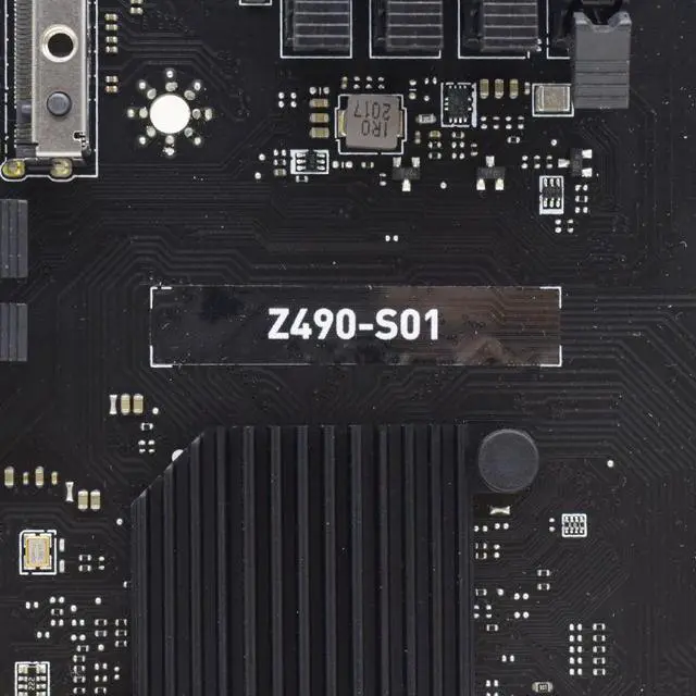 Alt view image 3 of 10 - MSI Z490-S01 LGA 1200 Intel Z490 Gaming PC Motherboard ddr4 128G Core i9 10900K i7 10700K cpus 2×M.2 PCI-E 3.0 HDMI USB 3.2 ATX