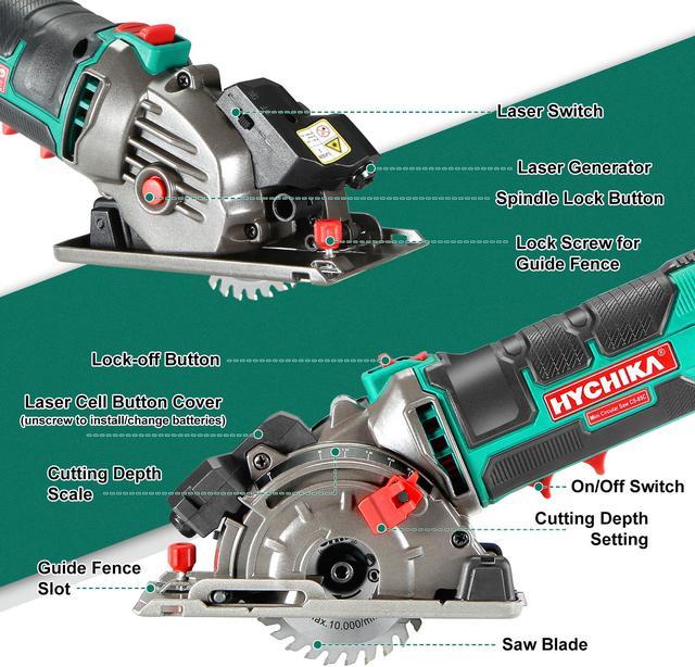 Hychika mini online circular saw manual