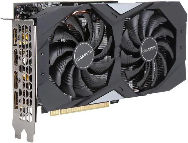 Alt view image 7 of 7 - GIGABYTE GeForce GTX 1660 OC 6G Graphics Card, 2 x WINDFORCE Fans, 6GB 192-Bit GDDR5, GV-N1660OC-6GD Video Card