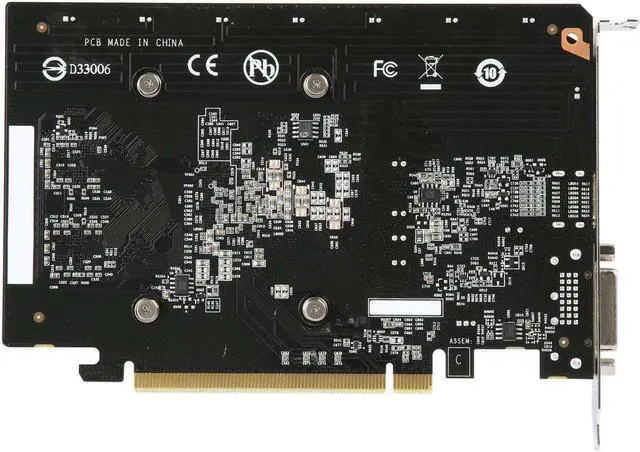 Alt view image 4 of 6 - GIGABYTE GeForce GT 1030 OC GDDR5 DirectX 12 GV-N1030OC-2GI 2GB 64-Bit PCI Express 3.0 x16 Video Card