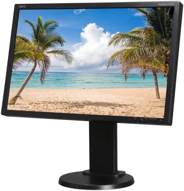 Alt view image 2 of 4 - NEC E222W-BK 22" DESKTOP MONITOR