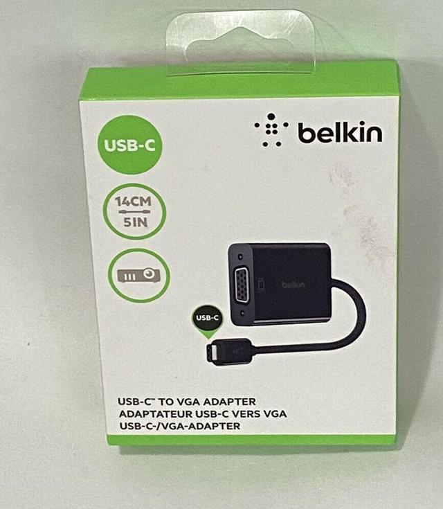 agitation gift spektrum Belkin F2CU037btBLK USB-C to VGA Adapter (Also Known as USB Type-C) Other  Adapters & Gender Changers - Newegg.com