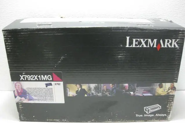 Alt view image 2 of 3 - Lexmark X792X1MG Extra High Yield Return Program Toner Cartridge - Magenta