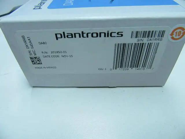 Alt view image 8 of 12 - Plantronics DA80 Headset USB Audio Processor - for Headset