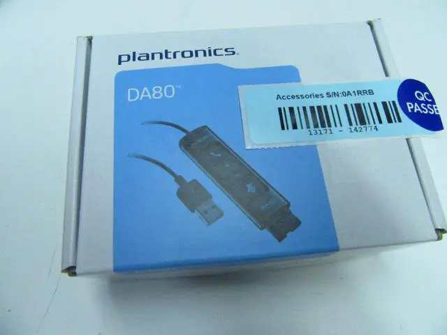 Alt view image 9 of 12 - Plantronics DA80 Headset USB Audio Processor - for Headset