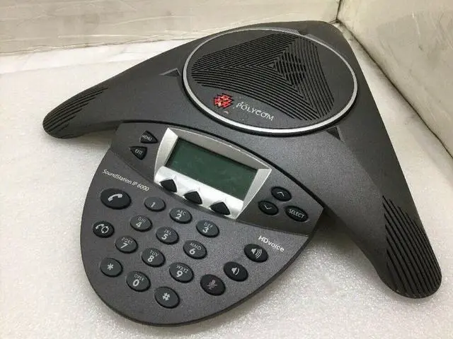 Alt view image 5 of 6 - Polycom SoundStation IP6000 Conference VoIP Phone 2201-15600-001