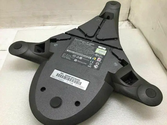 Alt view image 4 of 6 - Polycom SoundStation IP6000 Conference VoIP Phone 2201-15600-001