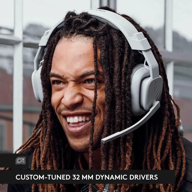 Alt view image 2 of 7 - A10 Gaming Headset Gen 2 Wired - Over-Ear Headphones with flip-to-Mute Microphone, 32 mm Drivers, for Xbox Series X|S, One, Playstation 5/4, Nintendo Switch, PC, Mac Grey