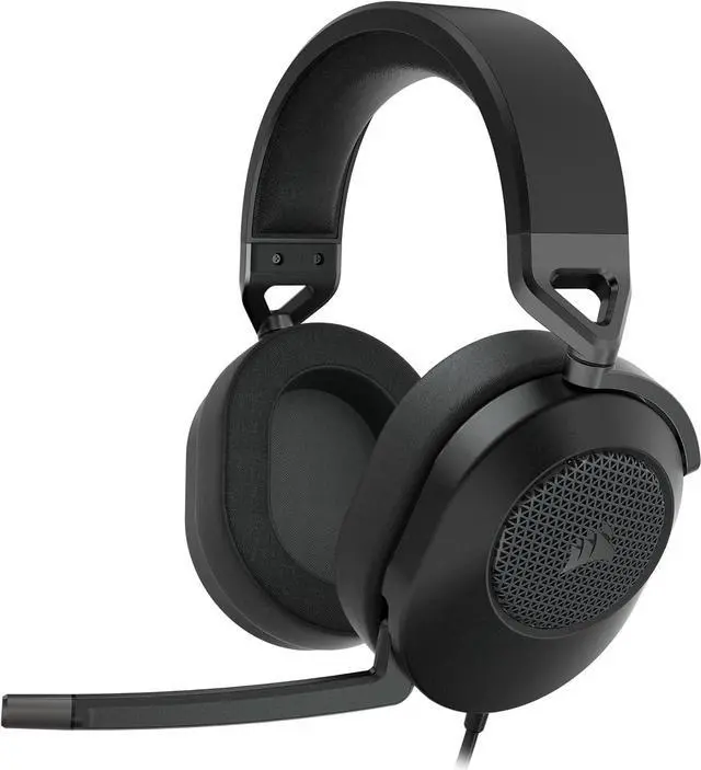 Main image of HS65 SURROUND Gaming Headset (Leatherette Memory Foam Ear Pads, Dolby Audio 7.1 Surround Sound on PC and Mac, SonarWorks SoundID Technology, Multi-Platform Compatibility) Carbon
