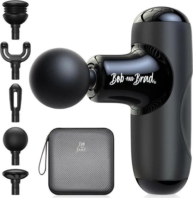 Main image of Q2 Mini Massage Gun, Pocket-Sized Deep Tissue Massager Gun, Portable Percussion Muscle Massager Gun, Ultra Small  Quiet Muscle Massage Gun with Carry Case, FSA and HSA Eligible