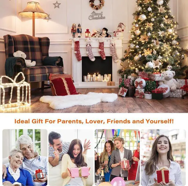 Alt view image 7 of 7 - WERTYI Shiatsu Neck Massager, Electric Neck and Back Massager with Heat, 3D Kneading Massage Pillow for Neck, Back, Shoulder, Muscle Pain Relief, Office  Home  Car Use, Gifts for Dad