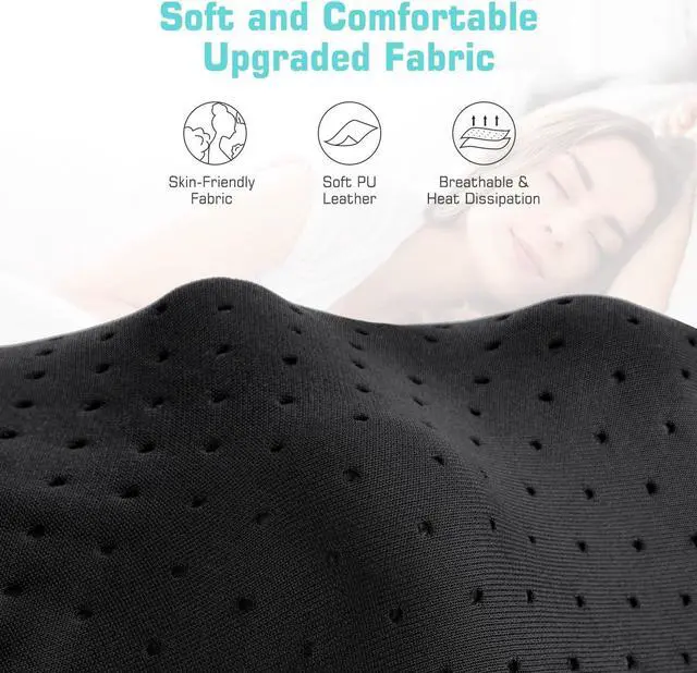 Alt view image 4 of 6 - Neck Massager with Heat, Shiatsu Back Neck and Shoulder Massager, Deep Tissue 4D Kneading Massage Relax Muscle Pain Relief, Use at Home, Office, Car- Best Gifts for Women Men Mom Dad