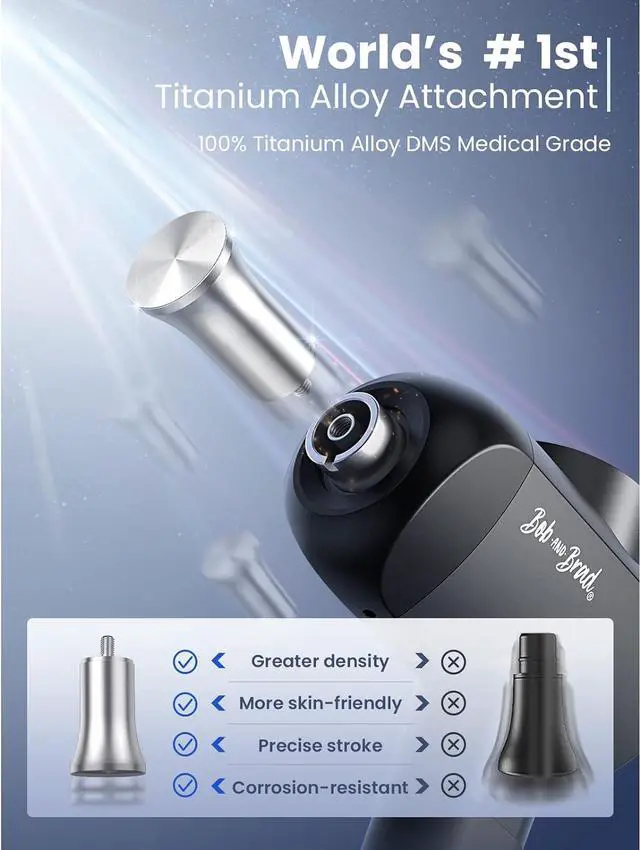 Alt view image 2 of 6 - X6 Pro Massage Gun Deep Tissue Percussion with Metal Head for Cold or Heat Therapy, Professional Muscle Massage Gun for Athlete Pain Relief, Electric Massager Gun-FSA and HSA Eligible