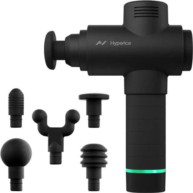 Main image of Hypervolt 2 Percussion Massage Gun - Quiet Glide, 3 Speeds, 5 Heads - Relieves Sore Muscles, FSA/HSA Eligible
