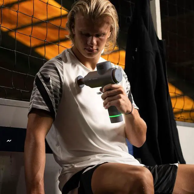 Alt view image 7 of 7 - Hypervolt 2 Black - Featuring Quiet Glide Technology - Handheld Percussion Massage Gun | 3 Speeds, 5 Interchangeable Heads | Helps Relieve Sore Muscles and Stiffness |FSA and HSA Eligible