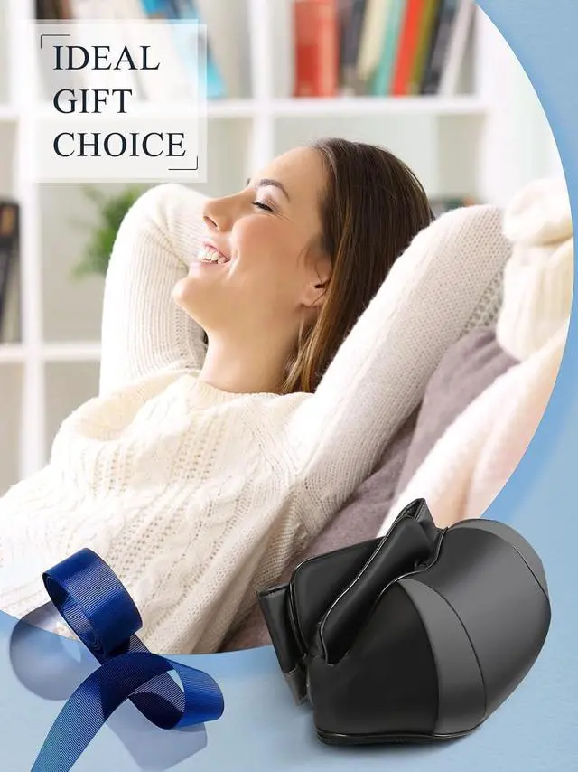Alt view image 7 of 7 - Back Neck Shoulder Massager with Heat, Shiatsu Electric Deep Tissue 3D Kneading Massagers for Relief on Waist, Leg, Calf, Foot Full Body Muscles, Gift for Men Women Mom Dad