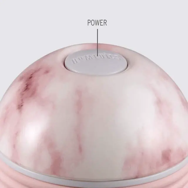 Alt view image 2 of 3 - Mini Massager, Small and Easy to Use, Battery Operated Vibrating Massager, Relaxing Spot Massage for Neck, Shoulders, Legs, Soothes Tension, Illuminated Massage Nodes (Pink)