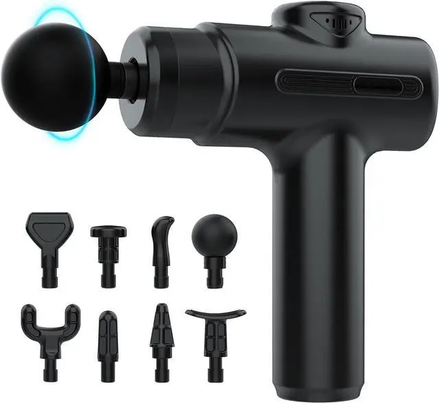 Main image of Massage Gun Deep Tissue Percussion Massager for Athletes,Handheld Body Back Muscle Massager with 8 Massage Heads