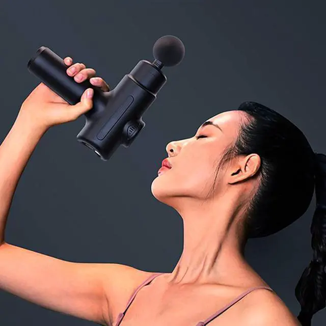 Alt view image 6 of 7 - Massage Gun Deep Tissue Percussion Massager for Athletes,Handheld Body Back Muscle Massager with 8 Massage Heads