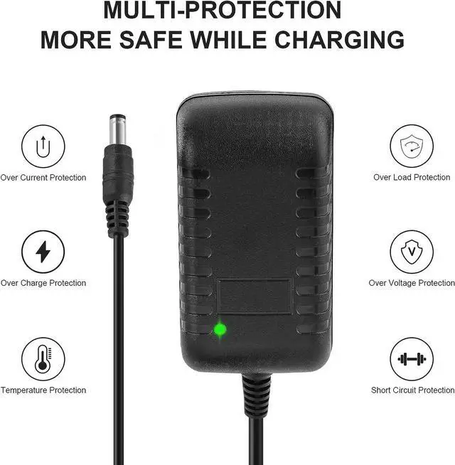 Alt view image 5 of 6 - 24v~25.2v 1A Massage Gun Charger for 24V Muscle Massage Gun