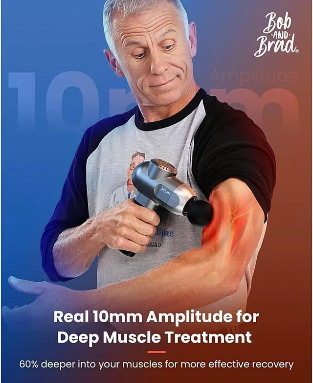 Alt view image 3 of 6 - C2 Pro Massage Gun with Heat and Cold Therapy, Mini Massager Gun Deep Tissue, Heated Professional Electric Back Massager for Athletes, Handheld Massager with LED Stall Force Display