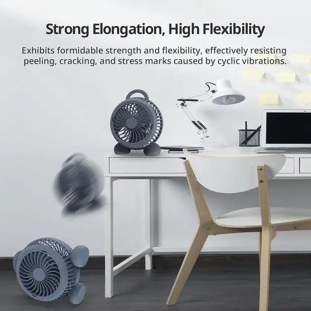 Alt view image 6 of 7 - ANYCUBIC Tough Resin 2.0, 3D Printer Resin with Upgraded High Toughness and High Precision, 365-405nm Fast Curing 3D Resin for 4K 8K LCD/DLP/SLA 3D Printing (Grey, 1kg)