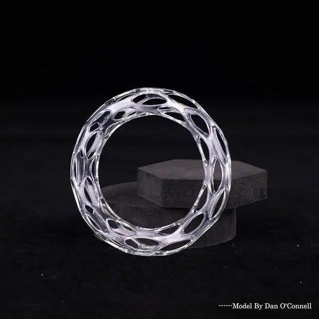 Alt view image 4 of 7 - Craft Ultra-Clear 3D Printer Resin - High Transparency, Non-Yellowing, 405nm Rapid Curing for LCD/DLP/8K 3D Printers, Designed for Craft Projects (1kg, High Clear)