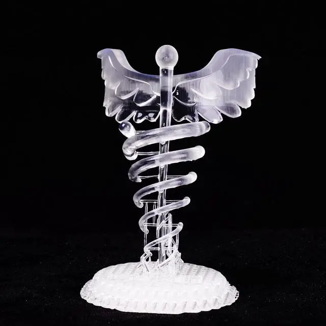 Alt view image 2 of 7 - 8K Rigid Resin, 3D Printer 405nm UV-Curing Photopolymer Resin, High Precision Low Odor 3D Printing Resincompatible with 2K/4K/6K/8K/10K resin 3D printers - 1000g,Transparent