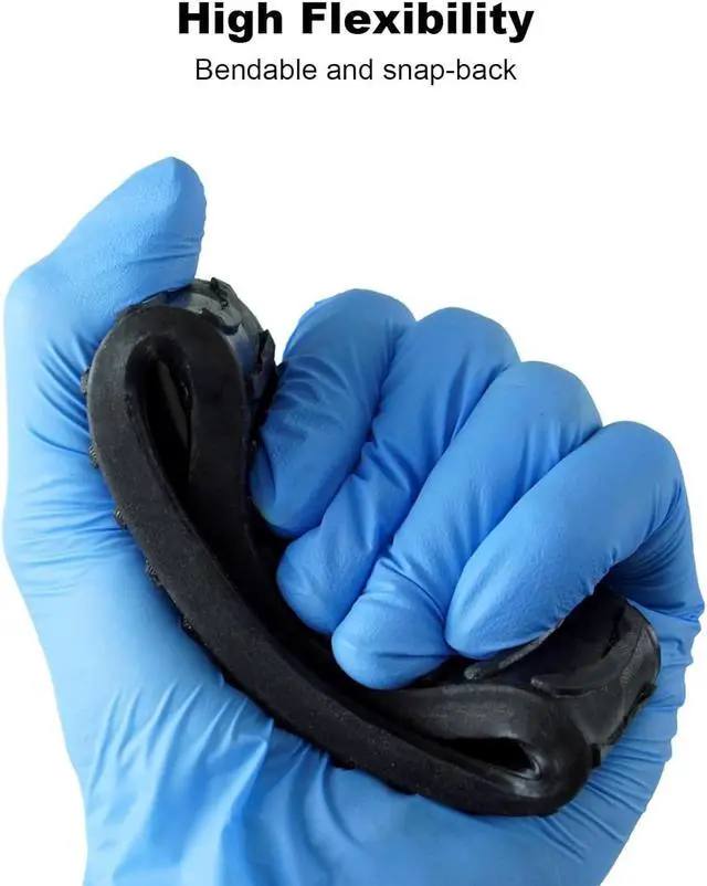 Alt view image 4 of 7 - Elastic600 3D Printer Resin, 405nm Elastic UV-Curing Resin, Tough & Flexible, TPU-like Photopolymer Resin for LCD DLP 3D Printing (Black, 1000g)