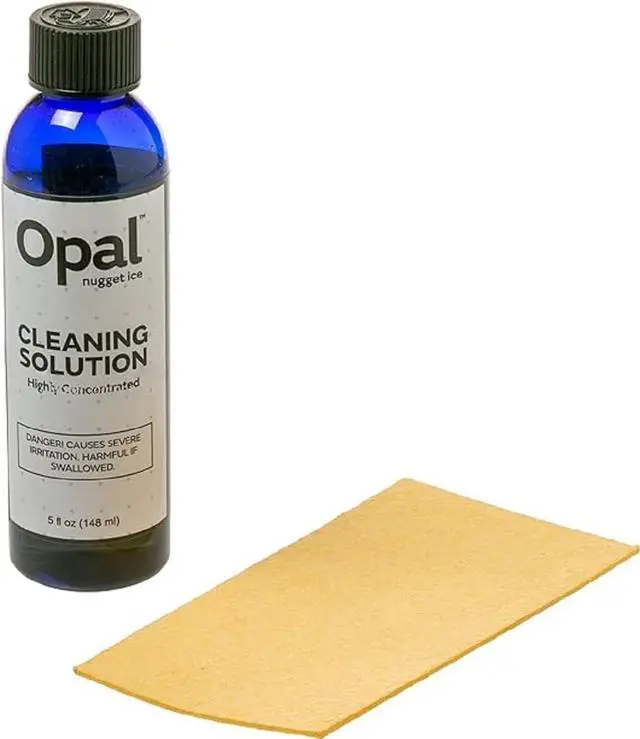 Main image of Opal | Cleaning Supplies Kit for Opal Nugget Ice Maker | Ice Machine Cleaner Kit Includes (1) 5 oz Bottles of Cleaning Solution, (1) Cleaning Cloth