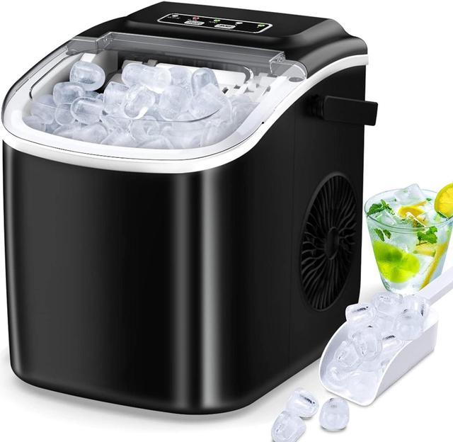 Portable Compact Ice Maker outlet with Ice Scoop and Ice Basket