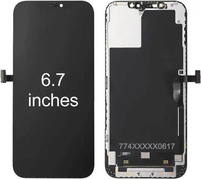Alt view image 4 of 7 - for iPhone 12 Pro Max Screen Replacement 6.7 inch, 3D Touch LCD Display Digitizer Touch Screen Assembly with Repair Tools, Compatible with iPhone 12 Pro Max 6.7 inch
