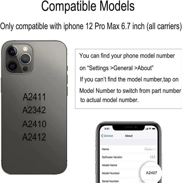 Alt view image 3 of 4 - for iPhone 12 Pro Max Screen Replacement,Full HD LCD Display 3D Touch Digitizer Assembly with iPhone 12 Pro Max 6.7 inch (Model :A2342, A2410, A2411, A2412) Compatible with Repair Tools